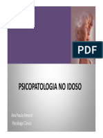 Psicopatologia no idoso: depressão, suicídio e violência