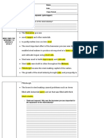 Original Copy Focus Notes Industry and Corporations 1