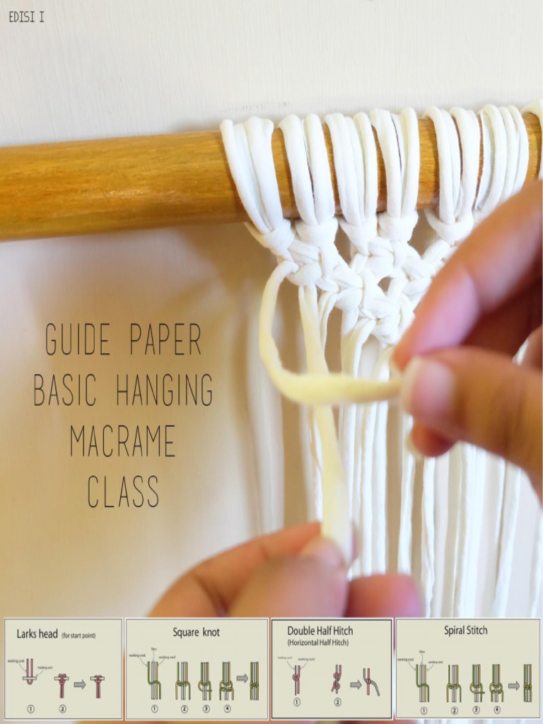 Macrame Basic Knot PDF