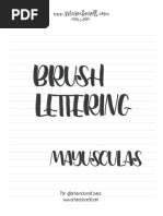 BrushLettering Mayusc