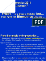 Biometrics 2011 II 7