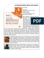 Mahir Berbahasa Indonesia Dengan Baik Be PDF