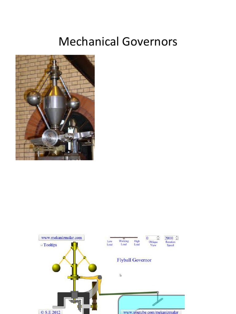 Governors v3 | PDF | Throttle | Engines