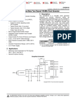 CDCM9102 Clock Generator