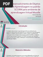 Desenvolvimento de Objetos  de Aprendizagem no padrão SCORM