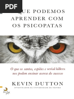 O Que Podemos Aprender Com Os Psicopatas (Kevin Dutton)