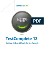 Getting Started With Testcomplete