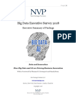 Big Data Executive Survey 2018 Findings PDF