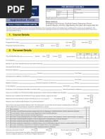 BCU Application Form