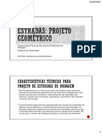 Estradas Projeto Geométrico-ParteII