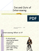 Interviewing Strategies and Tips | PDF | Interview | Body Language
