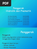 Penggerak Hidrolik Dan Pnematik