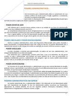 Terça Dos Tribunais - Poderes Administrativos - Dia 14.08.2018