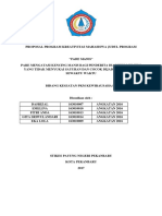 Proposal Program Kreativitas Mahasiswa Judul Program