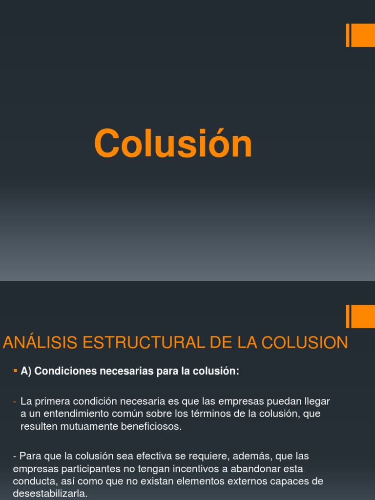 Colusión | PDF | Econometría | Mercado (economía)