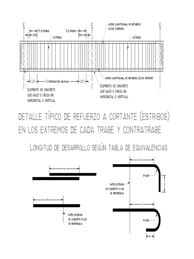 Distribuci n De Estribos PDF
