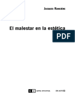 41 - Ranciere-Intro-El Malestar en La Estética PDF