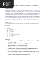 Uk-C: Marshall Mix Design Method (Astm D 1559 or JKR Method)