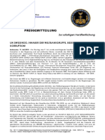 July 11, 2018 GERMAN PRESS RELEASE - UN SWISSINDO OWNER OF WORLD BANK GROUP RESOLVES YEARS OF CORRUPTION!