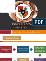 Pancasila Sebagai Sistem Etika