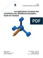 SolidWorks Simulation Student Guide FRA