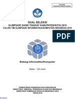 2018 Soal Osk Komputer PDF
