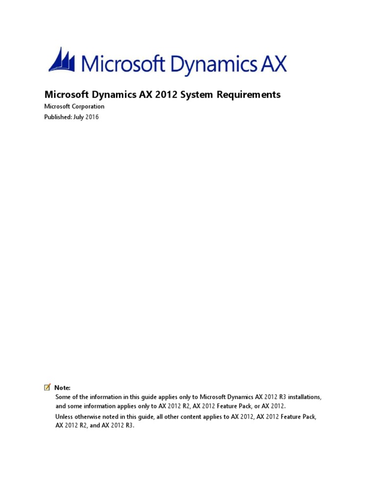 MICROSOFT DYNAMICS AX 2012 USER MANUAL PDF visual data 3