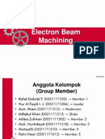 Electron Beam Machining