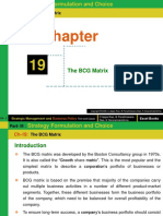 CH - 19 (The BCG Matrix)