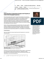 Simple Equations To Approximate Changes To The Properties of Crude Oil With Changing Temperature PDF