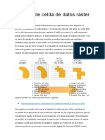 ArcGIS. Tamaño de Celda de Datos Ráster