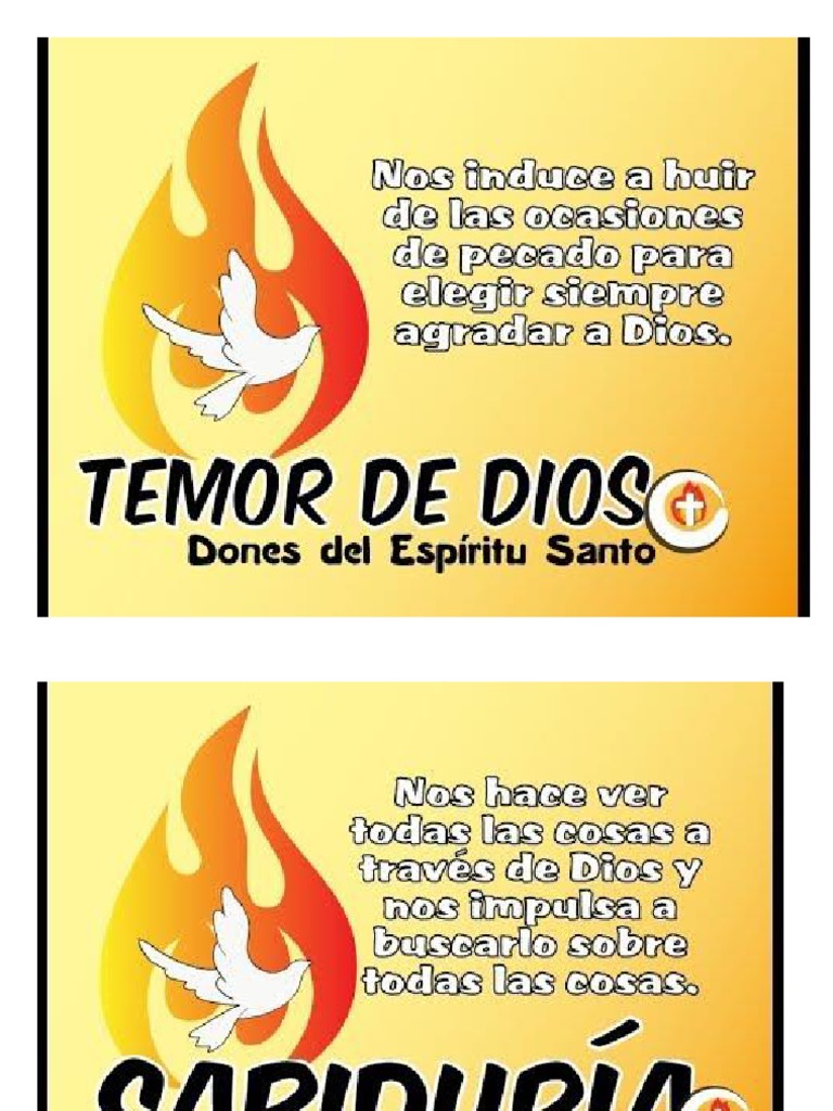 Los 7 Dones Del Espiritu Santo | PDF