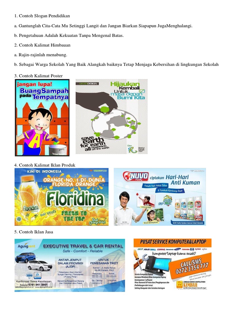 Poster Dan Slogan Semua Tentang Informasi Poster