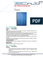 01 Especificaciones Técnica de Mobiliario