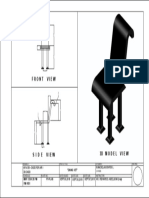 Front View: Ar 413B - Cadd For Ar 1 3D Cadd Ar. Richard D. Abellion LLL, Uap MWF 3:30-5:30 PM RM H501 "Dining Set"