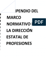 COMPENDIO DEL MARCO NORMATIVO DE LA DIRECCIÓN DE PROFESIONES.pdf