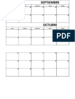 Calendario Actividades