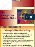 5 Manager As A Decision Maker