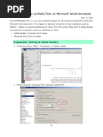 Copy and Paste As Math Text