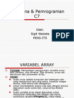 Algoritma & Pemrograman C7