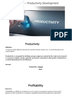 Unit Title - Productivity Development: Group 1 - Arshad Chryshanthi Deshan