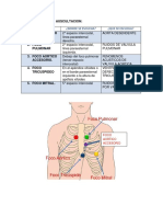 Focos o Areas de Auscultacion