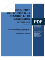 Fortalecimiento Institucional - PT 1 PDF