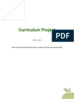 Curriculum Project