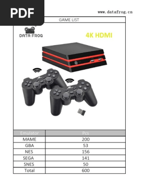 data frog y3 game list