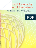 William H. McCrea Analytical Geometry of Three Dimensions 2006 PDF