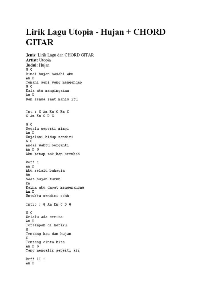 Lirik Lagu