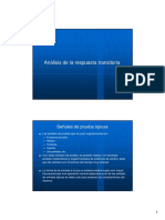 Análisis respuesta transitoria sistemas control primer orden