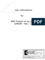 U-Drain Design Calculation Revision 