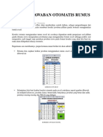 Koreksi Jawaban Otomatis Rumus Excel If